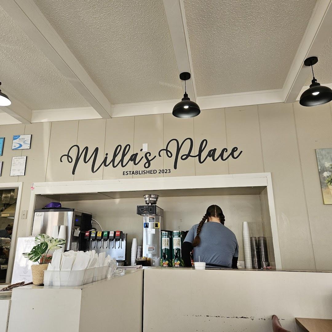 Milla's Place Menu