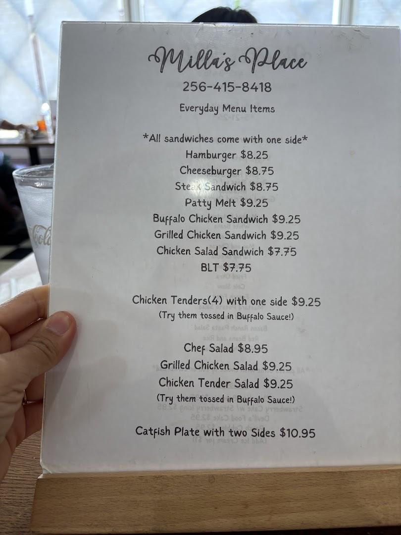 Milla's Place Menu image 6